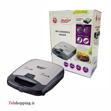 ساندویچ ساز 2 کاره مایر مدل MR519 با 4 خانه